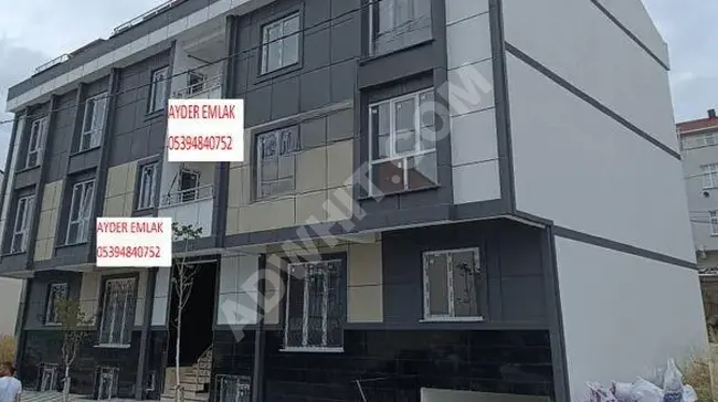 New apartment for sale, close to the airport, 90 square meters, 2+1, first floor in the Arnavutköy taşoluk area