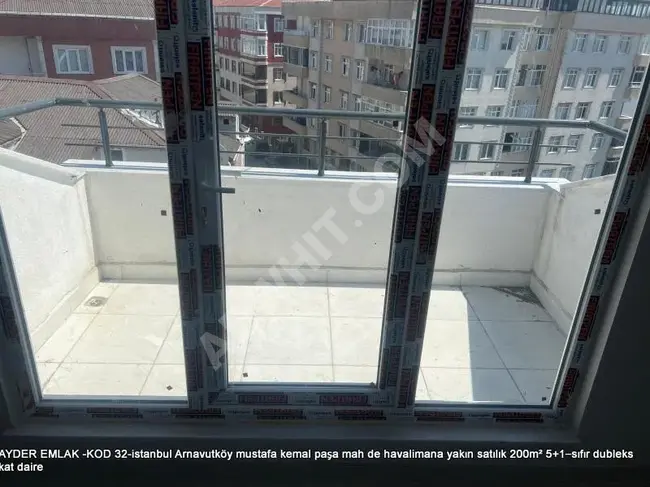 Arnavutköy mustafa kemal paşa mah de havalimana yakın satılık 200m² 5+1–sıfır dubleks kat daire