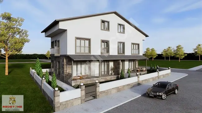 A luxurious 4+1 villa for sale in Çanakkale Biga by Redstone NÜANS