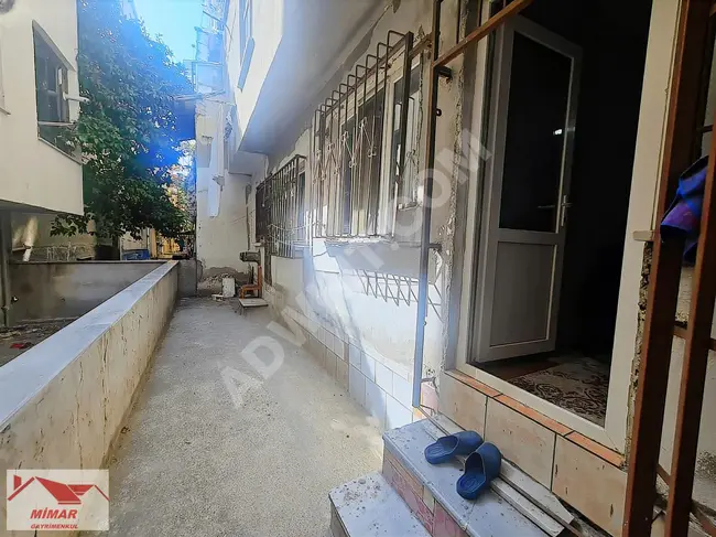 From MİMAR EMLAK for sale 2+1 75 square meters ground floor with a garden