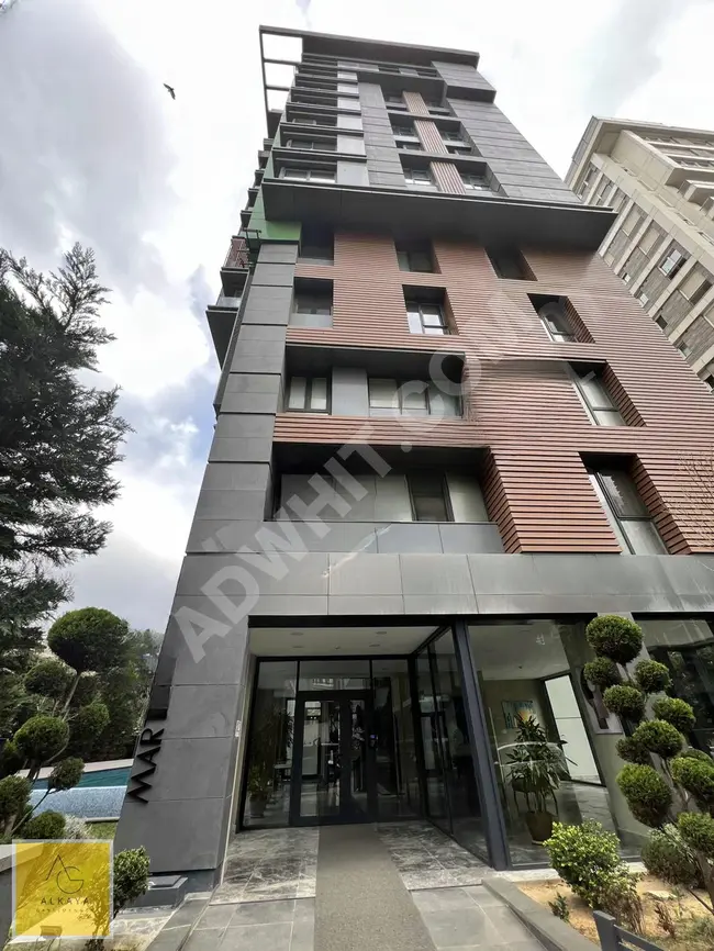 From ALKAYA, duplex apartment for sale in Suadiye Beaches, 330 square meters, sea view, empty