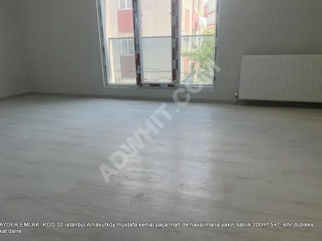 Arnavutköy mustafa kemal paşa mah de havalimana yakın satılık 200m² 5+1–sıfır dubleks kat daire