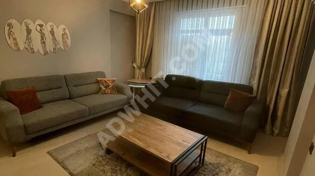 Furnished apartment for rent 2+1, 3 minutes away from GÜZELYURT Metrobus Station