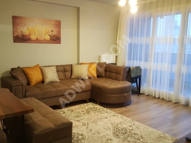 One-bedroom apartment with a living room for monthly rent