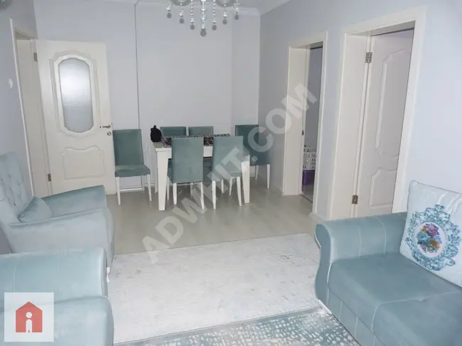 For sale urgently: 3+1 apartment, top floor, fully furnished with a fantastic view