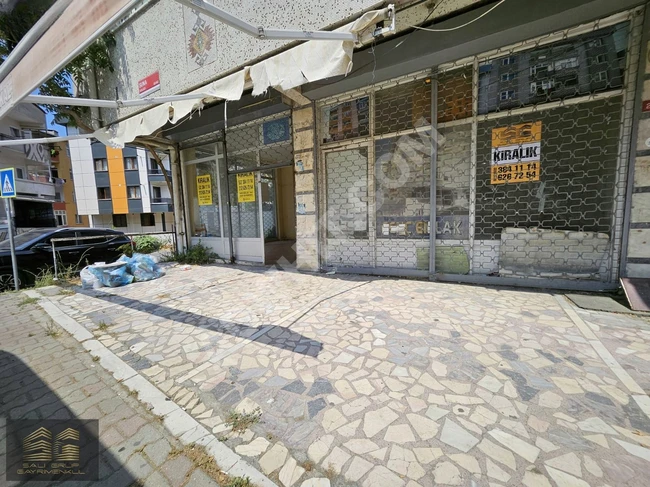 Corner shop for rent, 30 square meters, parallel to AKŞEMSETTİN CENGİZ TOPEL Street