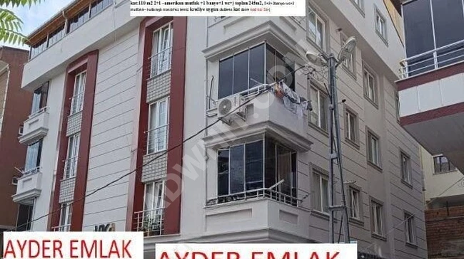 istanbul Arnavutköy İslambey mah de satılık 245m² 5+2 –dubleks kat daire