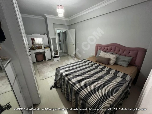 Esenyurt Turgut özal mah de metrobüs e yakın  kiralık 105m² -2+1- bahçe kat daire