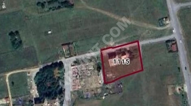 Investment land for sale with an area of 158 square meters near the airport in Istanbul, Arnavutköy, Adnan Menderes neighborhood