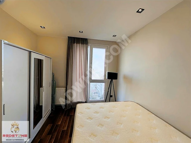 1+1 apartment available for sale, an investment opportunity in Halkalı Square complex