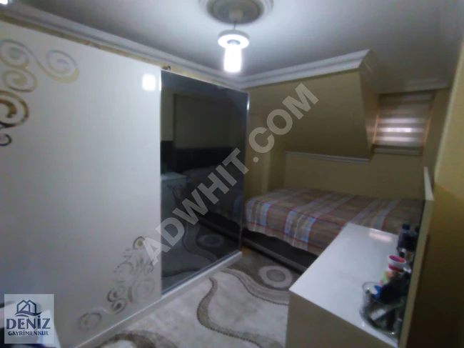 2+1 bright apartment, basement floor, 80 square meters in Yesil Pinar, DENIZ REAL ESTATE