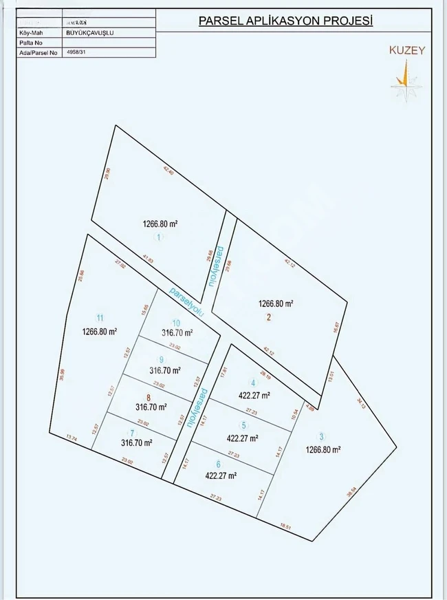 SİLİVRİ BÜYÜKÇAVUŞLU MAH. 5064 m² ÇAPLI ACİL SATILIK ARSA