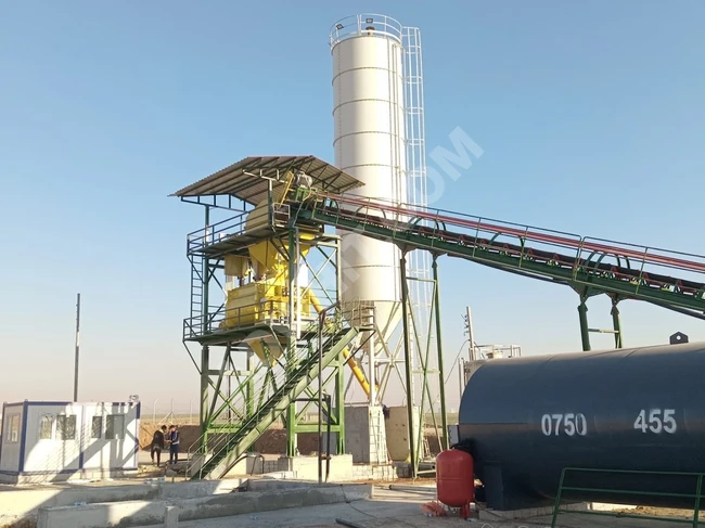 120 m³  Beton Santralı - TWİNSHAFT mikserli