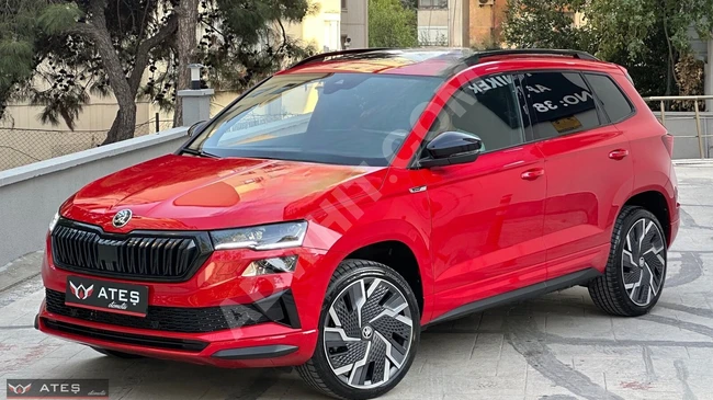 2023 HATASIZ BOYASIZ TRAMERSİZ SKODA KAROQ SPORTLİNE+DERİ