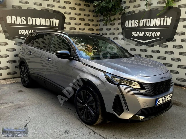 ORAS'DAN 2023 MODEL PEUGEOT 5008 1,5 BLUEHDİ GT 14,000 KM'DE