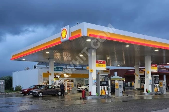 A complete gas station for sale in the Kemer area of Antalya