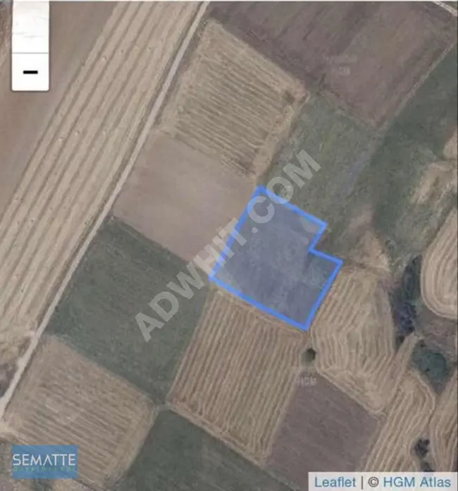 For sale: Agricultural land in Silivri Değirmenköy with an area of 595 square meters