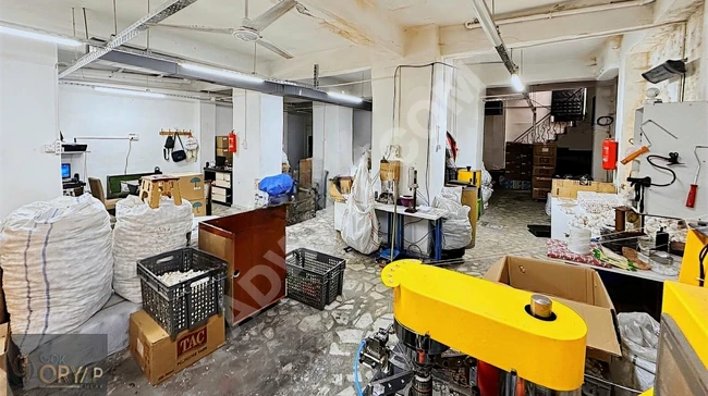 For rent: a shop in the basement on Banks Street offered by ORYAP EMLAK