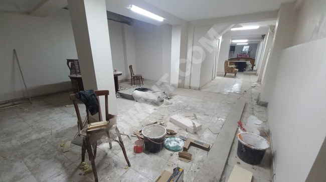 pangaltin'da kiralık 160m2 depo