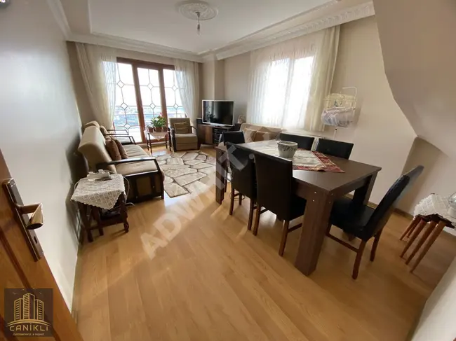 4+2 duplex for sale in Eyüp Sultan with a size of 175 square meters, overlooking Haliç and with available parking