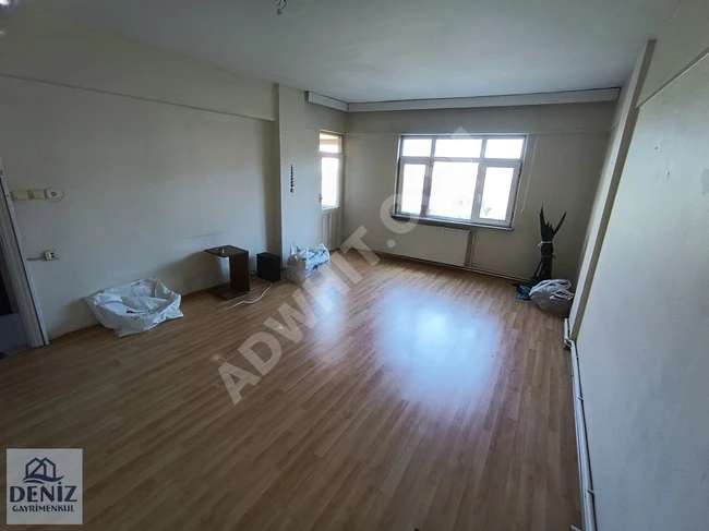 Apartment for rent on the middle floor, measuring 90 square meters, 2+1, and 200 meters away from the metro, from DENİZ REAL ESTATE