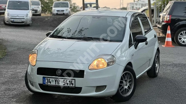 Car for sale Fiat Punto model 2011, first payment 120 thousand and installments over a 36-month contract