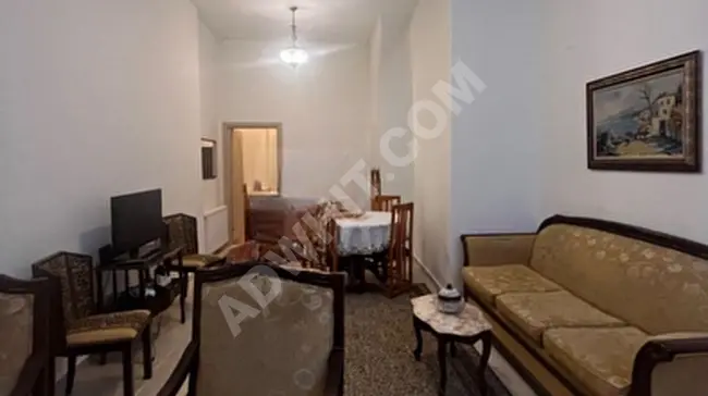 Furnished 1+1 apartment with an area of 70 m² on the ground floor of a new building in KURTULUŞ GEDİZ