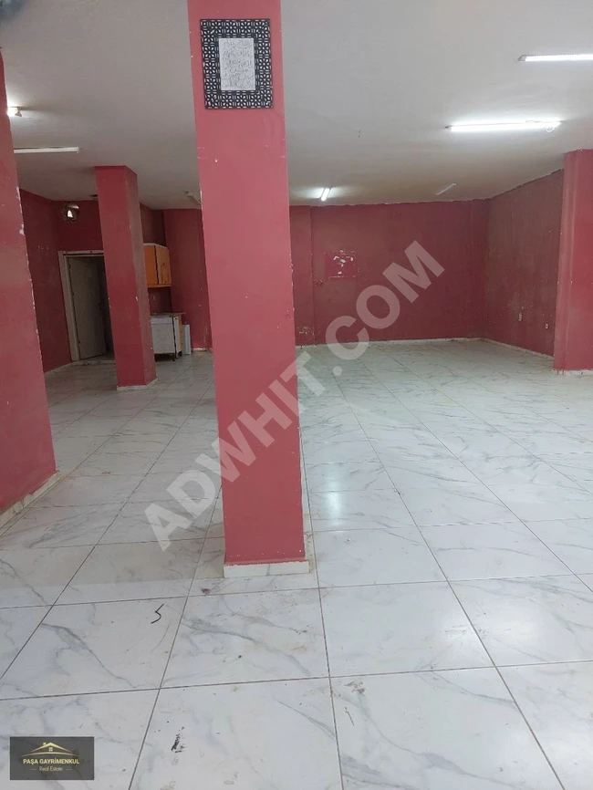 Commercial property for rent on the main road in Gaziosmanpaşa Küçükköy