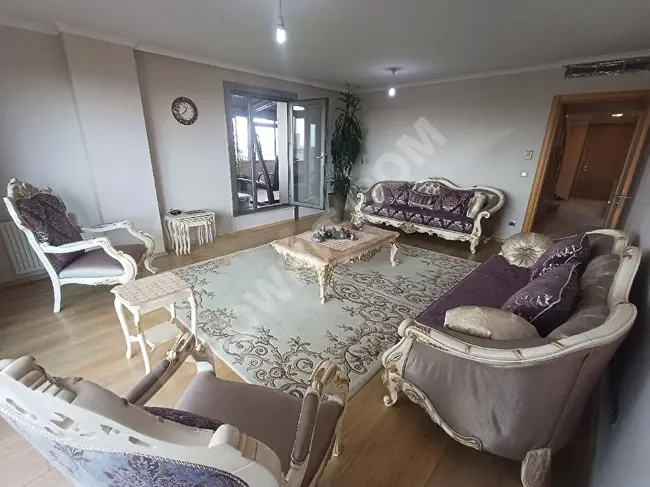 Furnished duplex apartment for rent, 3+2, 300 square meters, in ZEYTINBURNU from OSMALI real estate office