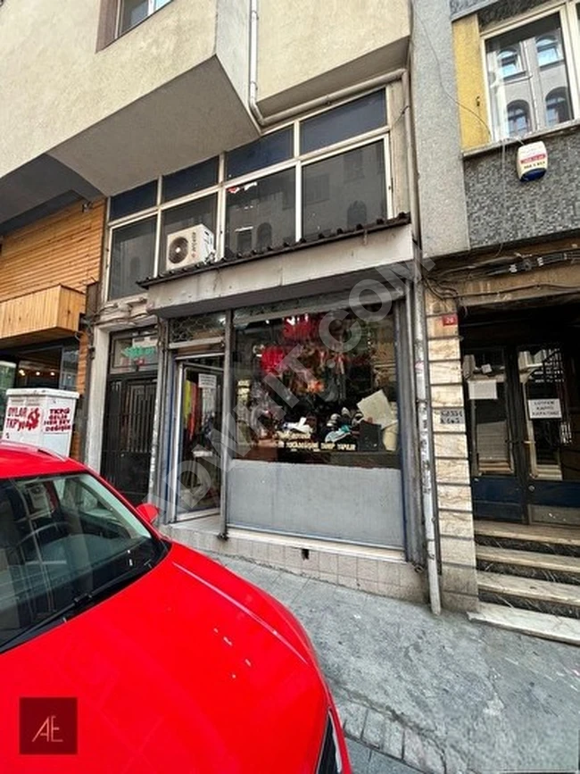 Commercial property for sale with two floors on Kurtuluş Main Street