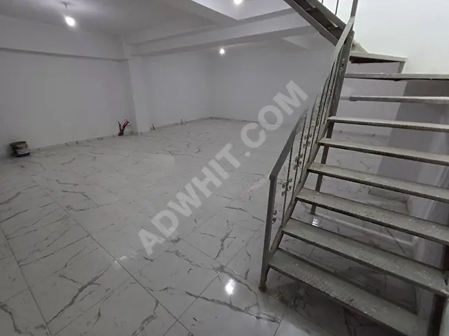 A new commercial property consisting of two floors with an area of 140 square meters is for sale by OSMANLI Real Estate Office