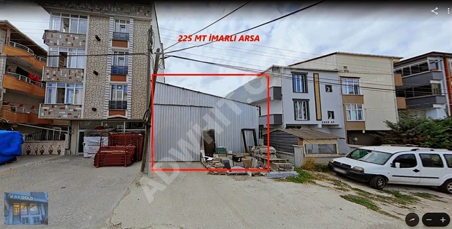 A plot of land with an area of 225 square meters next to the State Hospital in Tekirdağ KAPAKLI