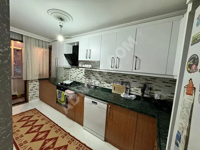 3+1 apartment with an area of 120 square meters, near the Mosque Park, equipped with an elevator and 6 years old, at Zeytinburnu Osmanli Real Estate