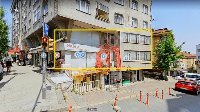 Shop for sale with a net area of 160 square meters on Yildiz Tepe Street with high value