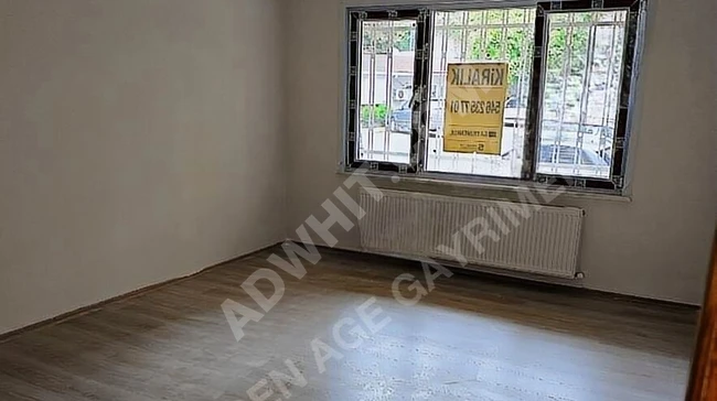 For rent, a renovated 2+1 apartment on a high ground floor in İSTİNYE BOĞAZİÇİ B BLOCKS