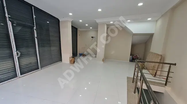 Shop for sale in Zeytinburnu, ÇIRPICI neighborhood - consisting of two floors, 135m², two years old, suitable for all activities - OSMANLI EMLAK