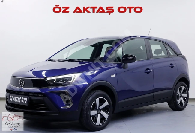 سيارة للبيع Opel Crossland موديل 2022 أوتوماتيك لون أزرق