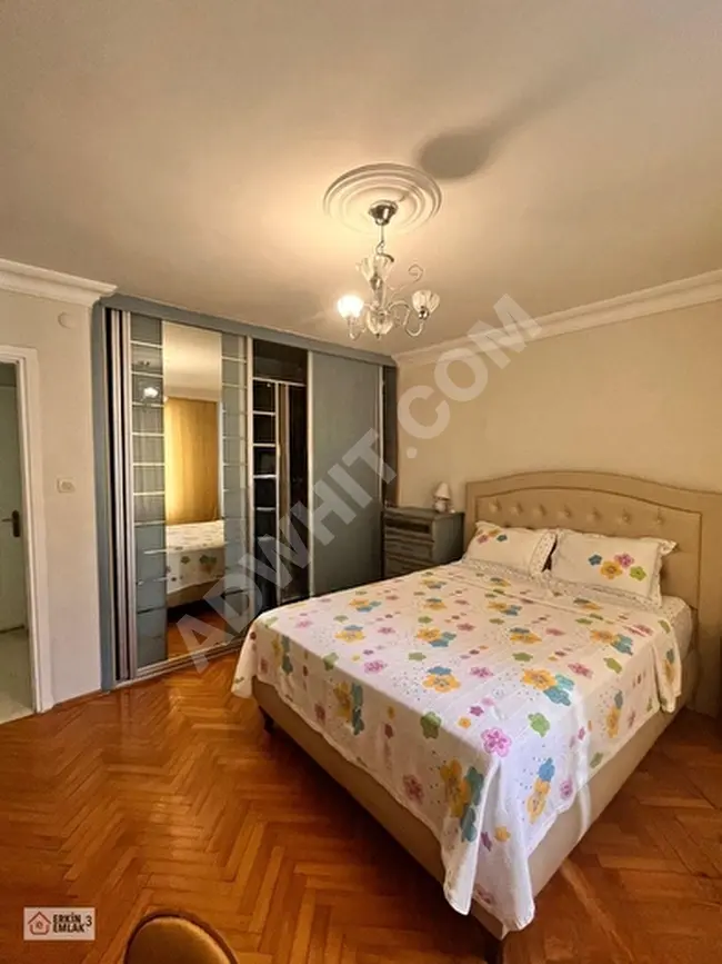 2+1 apartment for rent, fully furnished with parking space in a new building on Bozkurt Street in Şişli