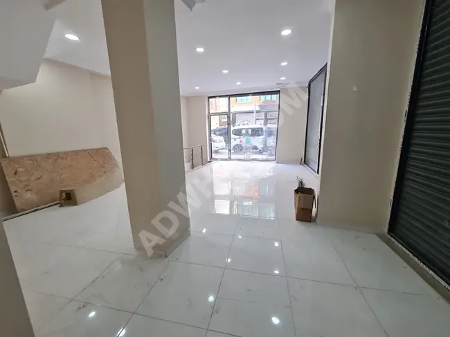 Shop for sale in Zeytinburnu, ÇIRPICI neighborhood - consisting of two floors, 135m², two years old, suitable for all activities - OSMANLI EMLAK