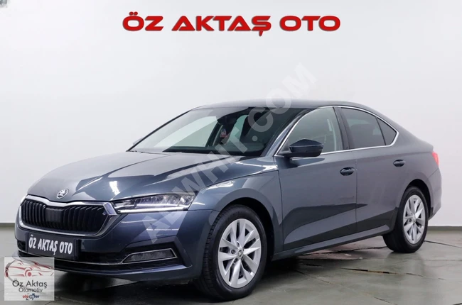 2021 Octavia Premium Hybrid Henüz 68.000 Km'de Titanium Gri ORJ!