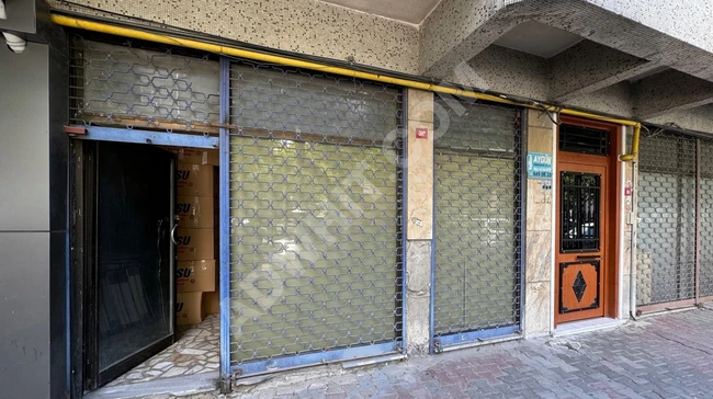 Shop for sale with an area of 180 square meters with storage on ŞAKİRZÜMRE Street from NET GYD