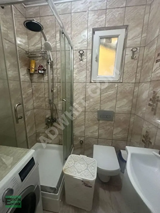 A fully furnished 2+1 apartment on the street behind the Şişli Mosque