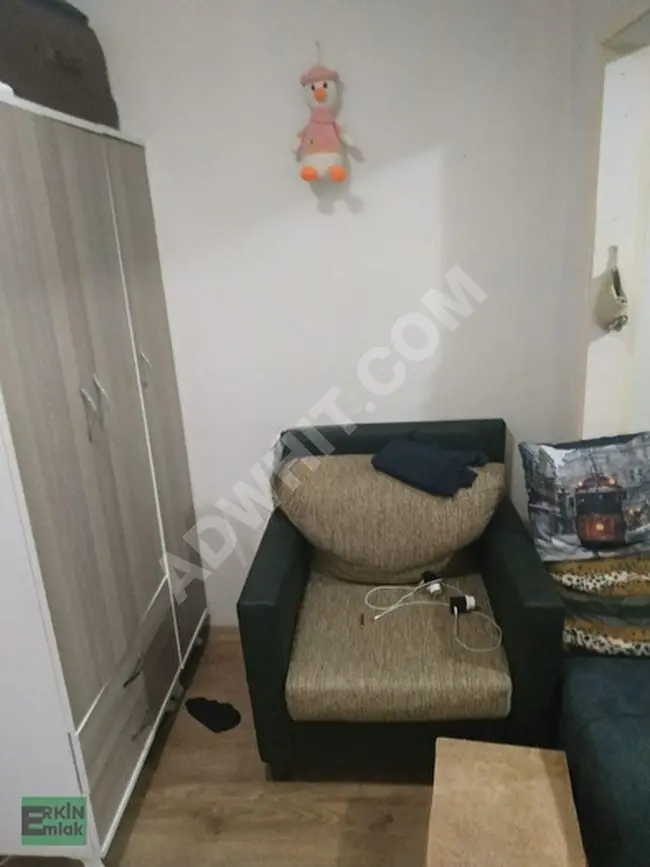 Fully furnished 1+1 apartment for rent in Sisli, Kurtulus Street