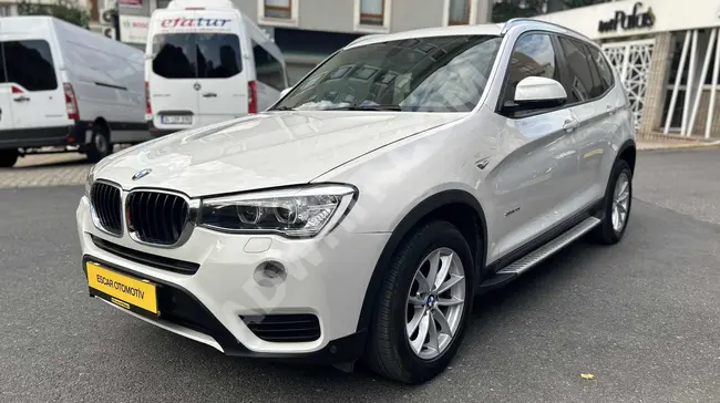 From ES CAR AUTOMOTIVE, a BMW X3 20i sDrive model 2016, 100,000 km