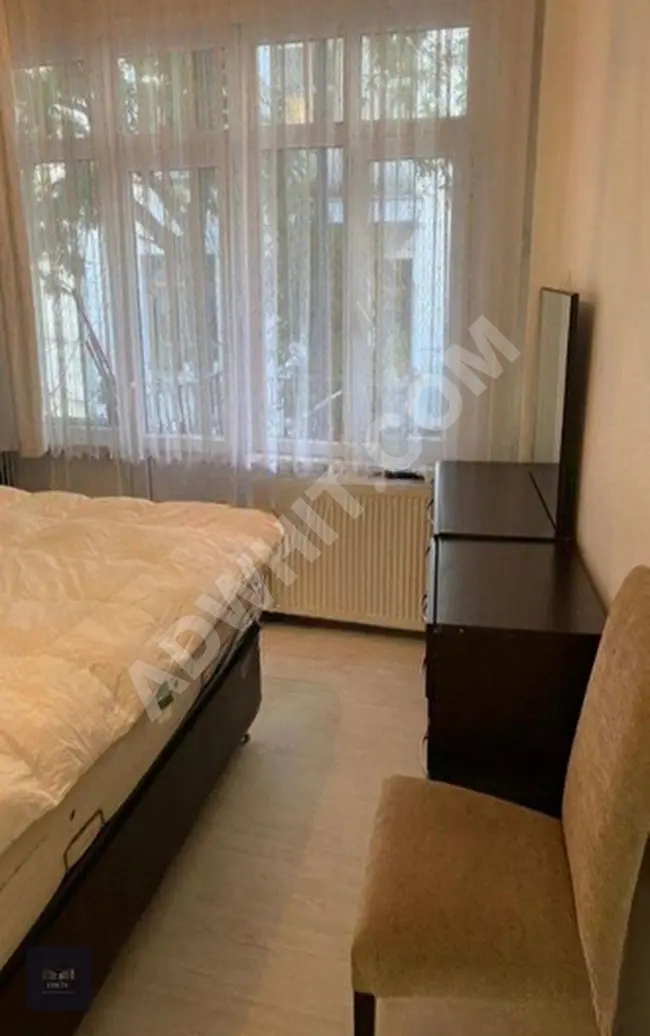 2+1 apartment for rent near Şişli Mosque, 5 minutes from the metro and metrobus, furnished and well-lit