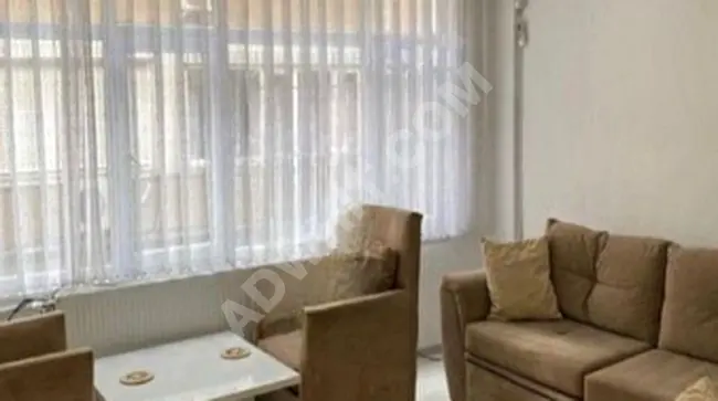 2+1 apartment for rent near Şişli Mosque, 5 minutes from the metro and metrobus, furnished and well-lit