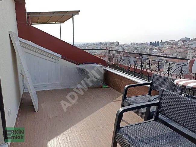 3+1 duplex apartment with terrace in a complex compliant with earthquake regulations in Şişli