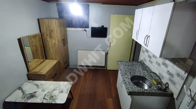 Furnished studio apartment for rent with bills included in Şişli Kurtuluş