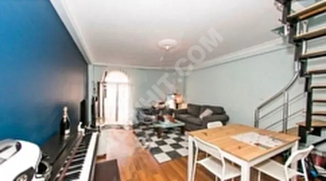 New 2 + 1 duplex apartment with a terrace, 10 minutes from Şişli Osmanbey metro