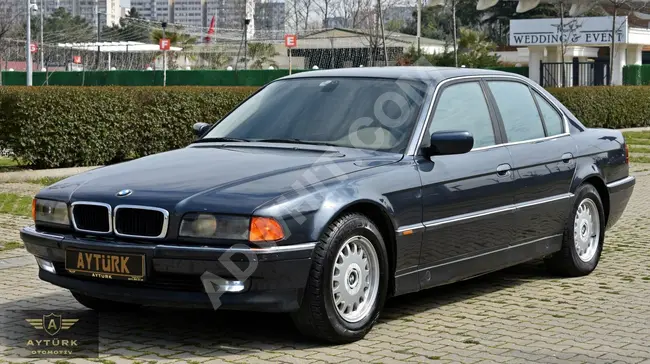 For enthusiasts - BMW 740İ Model 1998 from the first owner, with heating, memory, automatic - E38